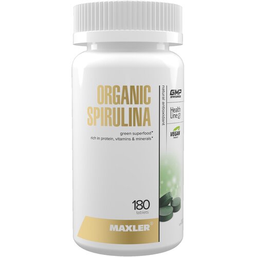   MAXLER Organic Spirulina ., 135 , 180 .   -     -,    