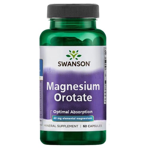   Swanson Magnesium Orotate 40 mg (  40 ) 60  (Swanson)   -     -,    