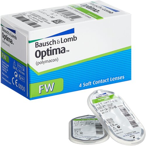     Bausch & Lomb Optima FW, 4 ., R 8,7, D -4,25   -     -,    