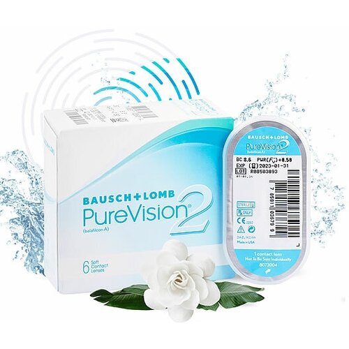     Bausch & Lomb PureVision 2 HD., 6 ., R 8,6, D -11,5   -     -,    