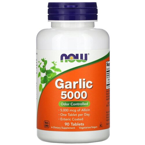    NOW Garlic 5000, 140 , 5000 , 90 .   -     -,    