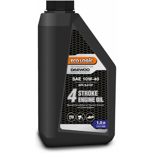       Daewoo Power Products 4 Stroke Engine Oil SAE 10W-40 SJ/CF, 1    -     -,    