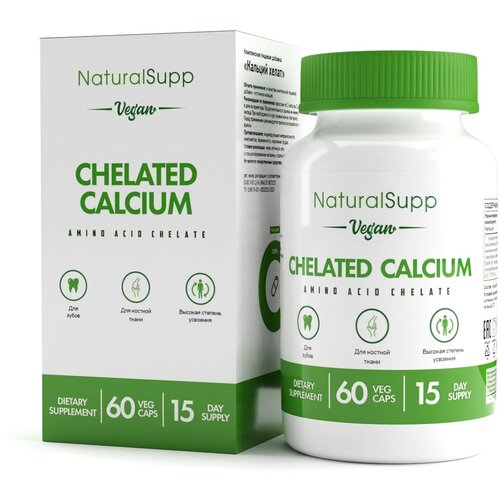    NaturalSupp Calcium Chelate, 60 .   -     -,    