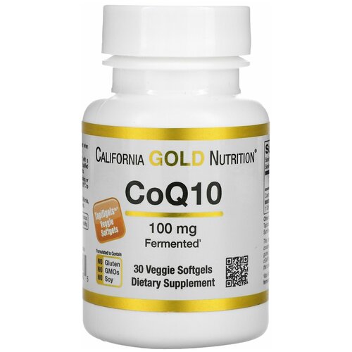    California Gold Nutrition CoQ10, 30 , 100 , 30 .   -     -,    