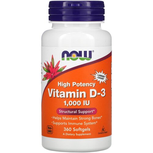   Vitamin D3, 1000 ME, 90 , 360 .   -     -,    