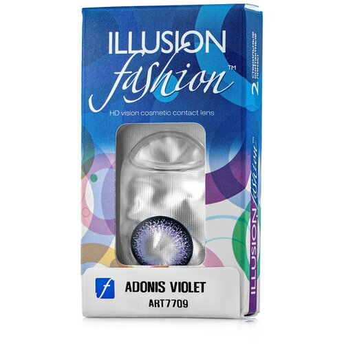     ILLUSION Fashion Adonis, 2 ., R 8,6, D 0, violet   -     -,    