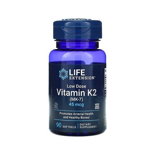   Life Extension Vitamin K2 (MK-7) 45  ( 2 -7) 90   (Life Extension)   -     -,    