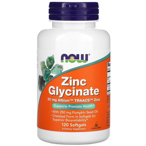    NOW Zinc Glycinate, 100 , 150 , 120 .   -     -,    