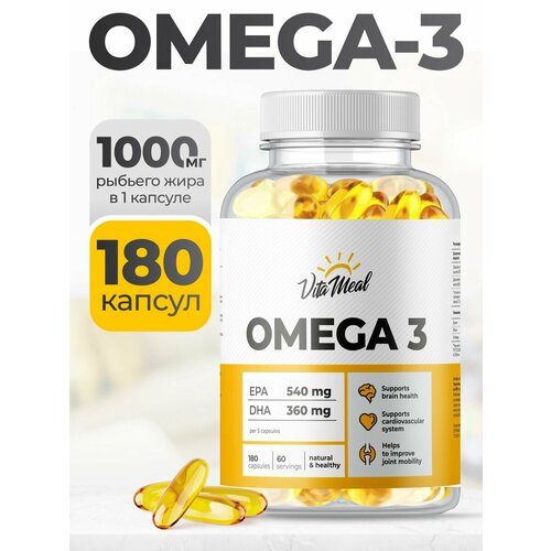    3 1000  VitaMeal Omega 3,  , 180    -     -,    