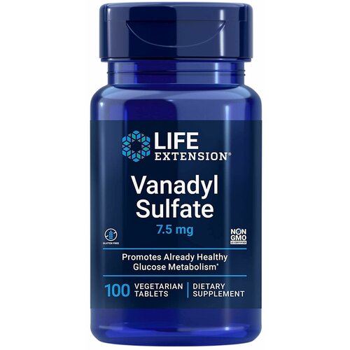   Life Extension Vanadyl Sulfate 7.5 mg (  7,5 ) 100   (Life Extension)   -     -,    