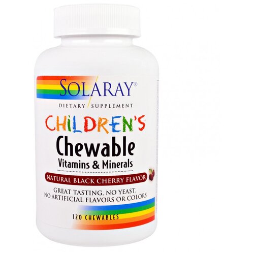    Solaray Children's Vitamin & Minerals, 100 , 120 .   -     -,    