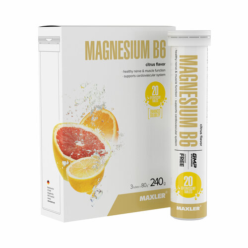   Maxler Magnesium B6 Effervescent (  6 -    4,0  3   20  ) - ,  