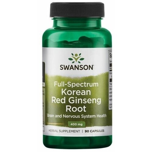 Swanson Full Spectrum Korean Red Ginseng Root (     ) 400  90 ,  