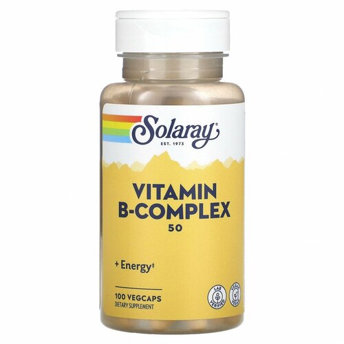   Solaray, B - Complex 50,    B, 100    -     -,    