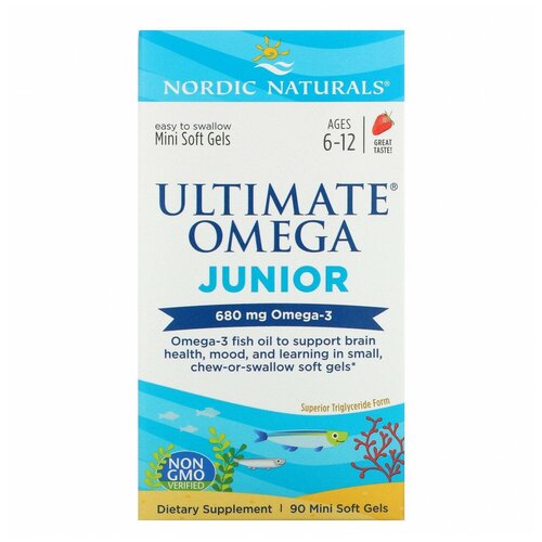   Nordic Naturals Ultimate Omega Junior (680 ) 90 -   -     -,    