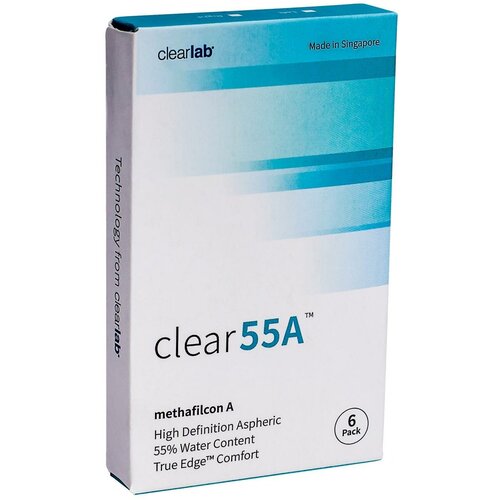     Clearlab Clear 55A, 6 ., R 8,7, D -5,5, , 1 .   -     -,    