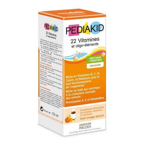   PEDIAKID 22 Vitamins and Oligo-elements ., 125 , 150 ,    -     -,    