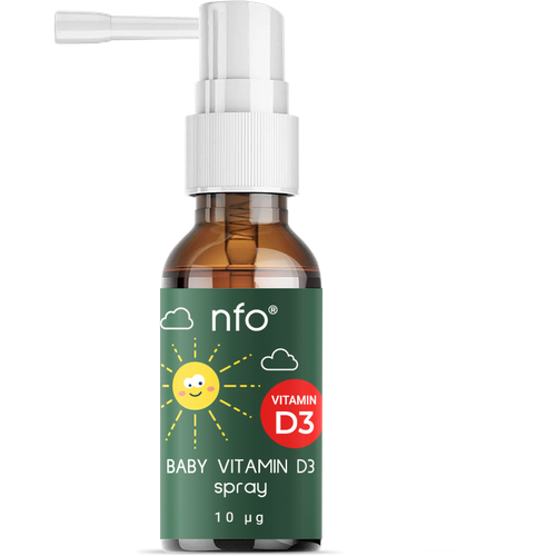   NFO Baby Vitamin D3 Spray ., 10 , 20 , 70    -     -,    