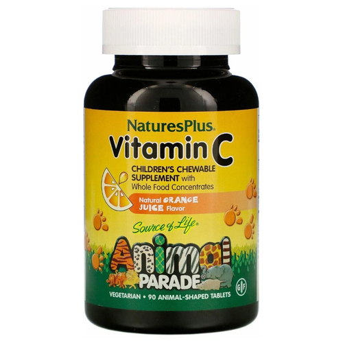   NaturesPlus Animal Parade Vitamin C . ., 150 , 90 .,    -     -,    