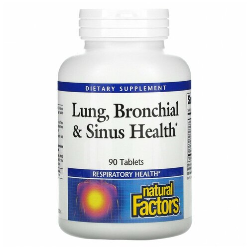   Natural Factors Lung Bronchial & Sinus Health (  ) 90    -     -,    