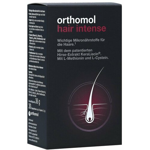   Orthomol Hair Intense -    () 60  ( 30 )         -     -,    