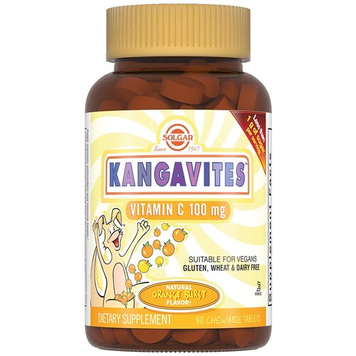   Solgar Kangavites Vitamin C ., 100 , 90 .,    -     -,    