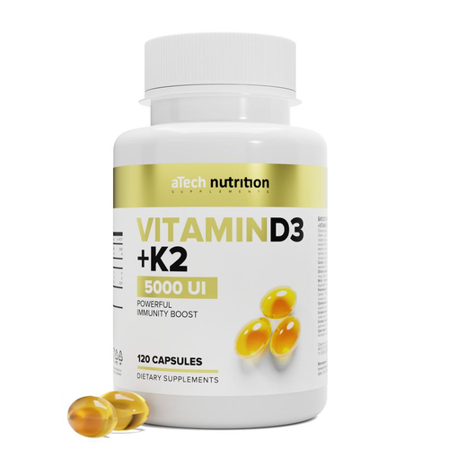    3 + 2 5000  / VITAMIN D3+2 5000  700  aTech nutrition 120    -     -,    