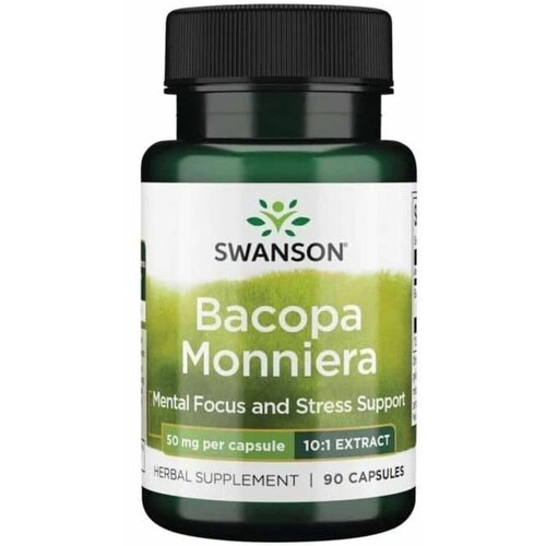   Swanson Bacopa Monniera 10:1 Extract (  -  10:1) 50  90    -     -,    