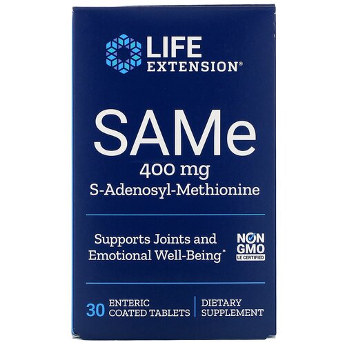    Life Extension SAMe, 100 , 400 , 30 .   -     -,    