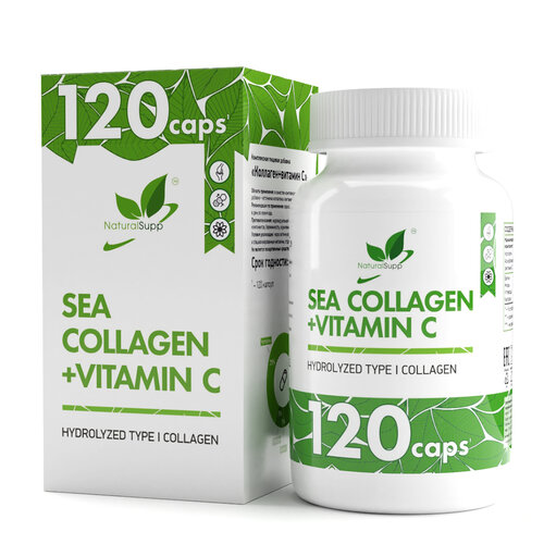    NaturalSupp Sea collagen + Vitamin C, 120 .   -     -,    