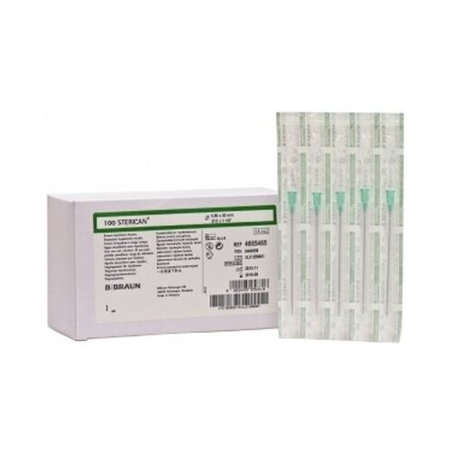     B. Braun Sterican, 80  x 0.8 , : 21G, 100 .   -     -,    