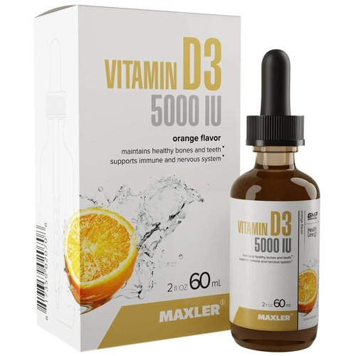   MAXLER Vitamin D3 ., 5000 , 60 ,    -     -,    