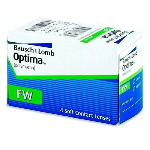     Bausch & Lomb Optima FW, 4 ., R 8,7, D -5,75   -     -,    