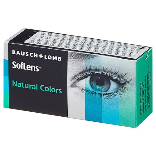     Bausch & Lomb SofLens Natural Colors, 2 ., R 8,7, D -5,5, pacific blue   -     -,    