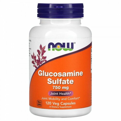    750  NOW Foods Glucosamine 750 mg, 120     -     -,    