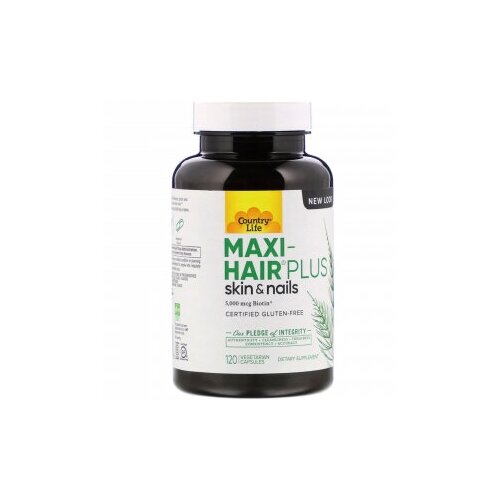   Maxi Hair Plus 5,000 mcg Biotin 120     -     -,    