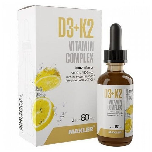   MAXLER D3+K2 Vitamin Complex ., 60 , 120 ,    -     -,    