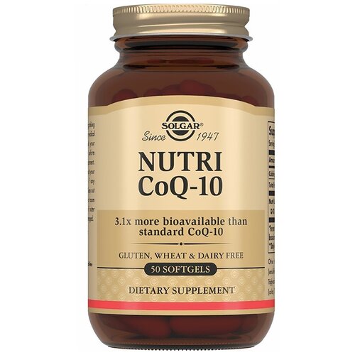   Solgar Nutri CoQ-10 ., 168 , 50 .   -     -,    