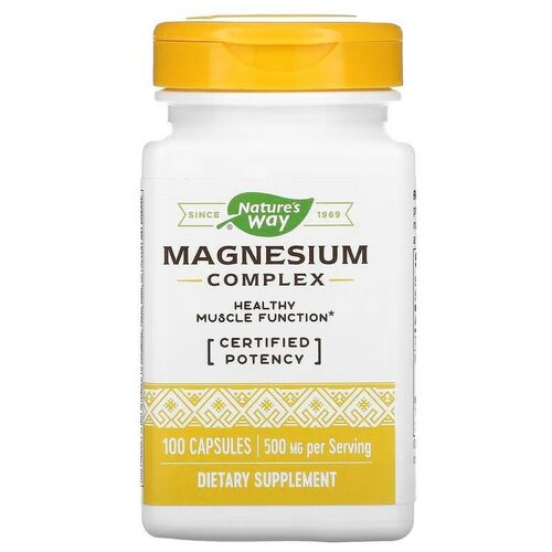    Nature's Way Magnesium Complex, 160 , 100 .   -     -,    