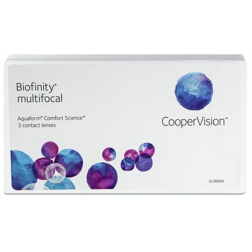     CooperVision Biofinity Multifocal, 3 ., R 8,6, D -10, ADD: +2.50 N, , 1 .   -     -,    