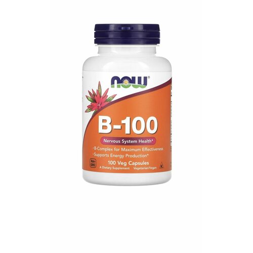   B-100        NOW B-100 B-Complex for Maximum Effectiveness 100    -     -,    