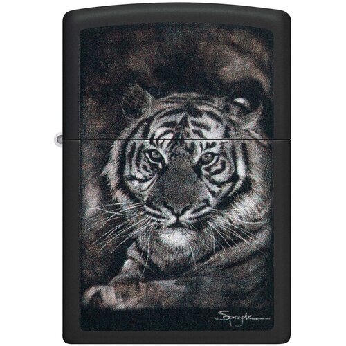    ZIPPO Classic 49763 Spazuk Design   Black Matte -   ,  