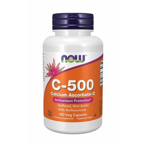   C-500 Calcium Ascorbate NOW (100 )   -     -,    