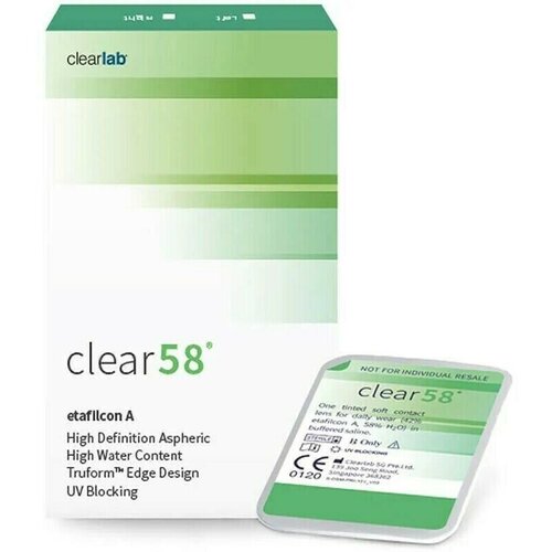     Clearlab Clear 58, 14 , 6 ., R 8,7, D -7,5, , 1 .   -     -,    