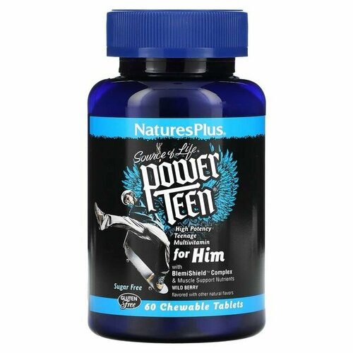     ,  , Natures Plus Power Teen for Him 60    -     -,    