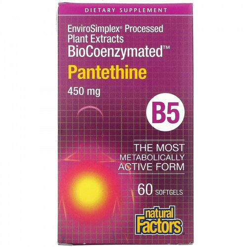   Natural Factors, BioCoenzymated, B5, , 450 , 60    -     -,    