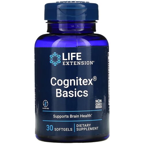  Life Extension Cognitex Basics, 100 , 30 .,  