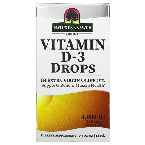    Nature's Answer Vitamin D-3, 100 , 15 , 4000 , 240 .   -     -,    