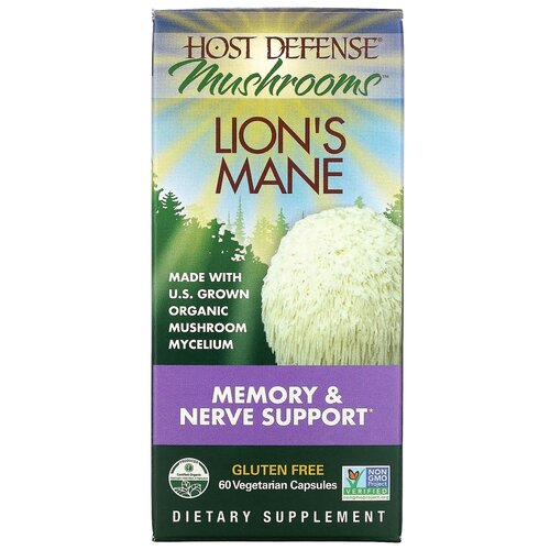    Host defense Lion's mane, 80 , 60 .   -     -,    