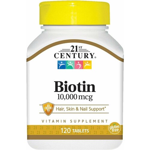    21st Century, Biotin, 120 , 10000    -     -,    